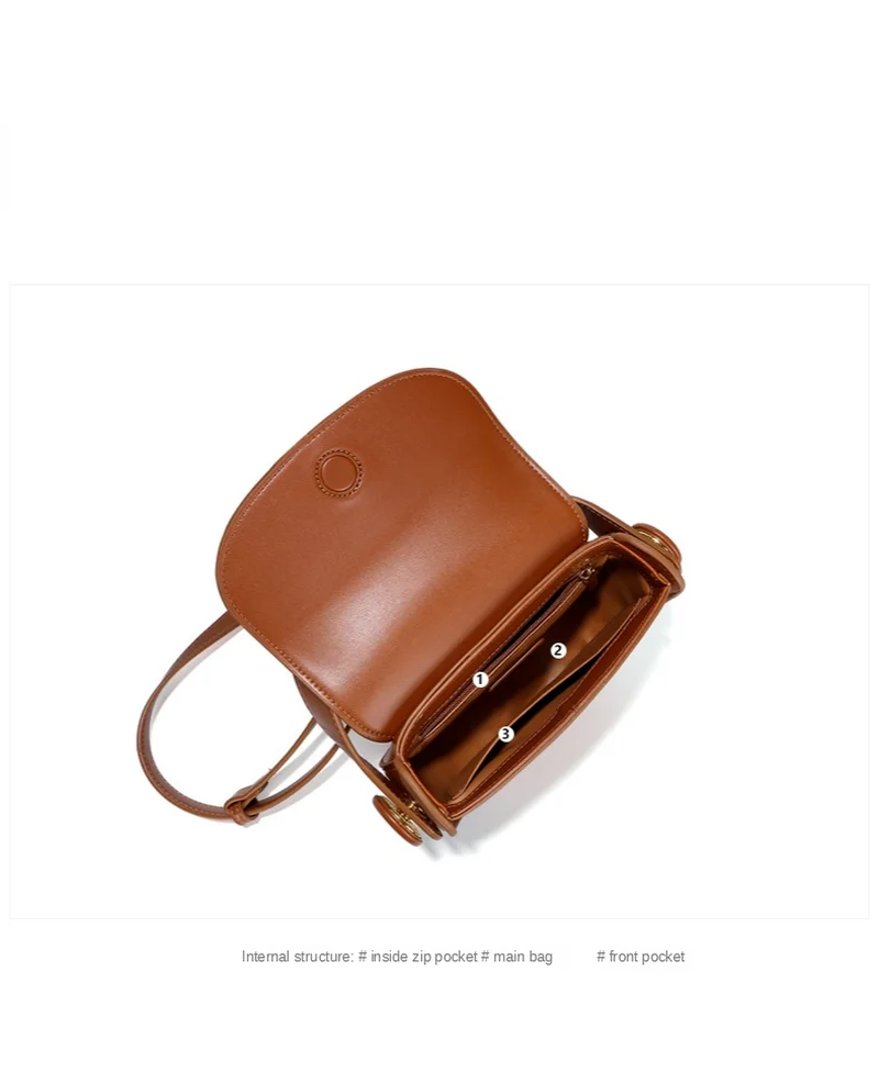 Maidudu bag women's bag 2021 new minority design retro saddle bag texture Single Shoulder Messenger Bag Handbag
Maidudu bag women's bag 2021 new minority design retro saddle bag texture Single Shoulder Messenger Bag Handbag