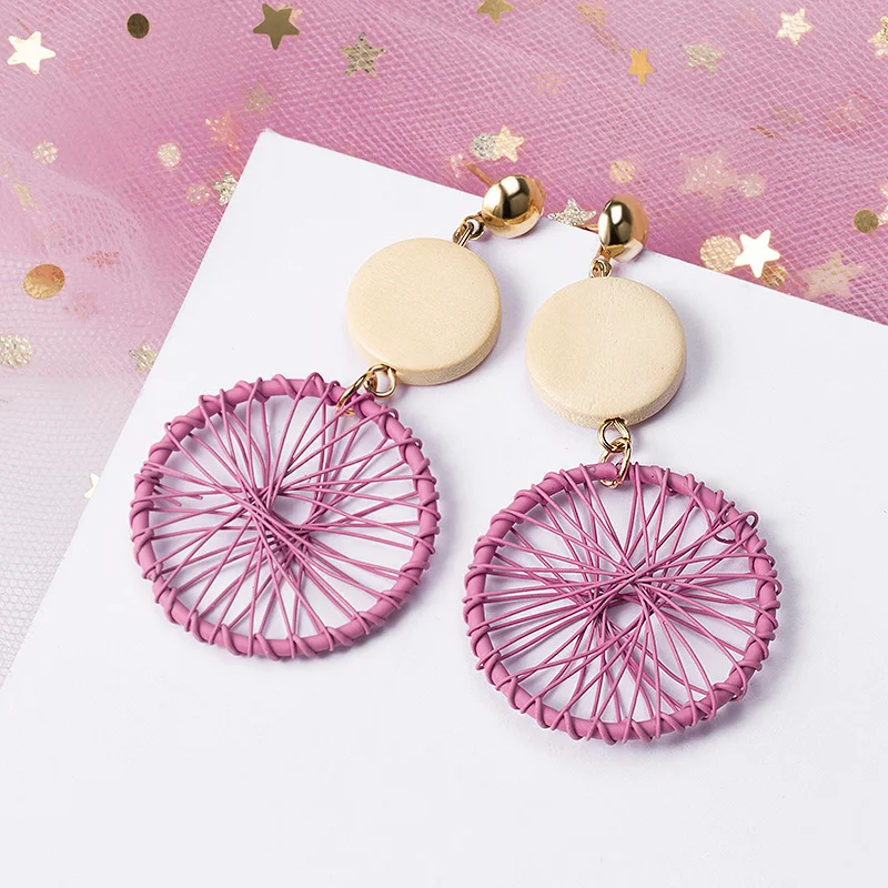 New Korean Statement Earrings for women Pink Sweet Arcylic Geometric Dangle Drop Gold Earings Brincos 2020 Fashion Jewelry
New Korean Statement Earrings for women Pink Sweet Arcylic Geometric Dangle Drop Gold Earings Brincos 2020 Fashion Jewelry