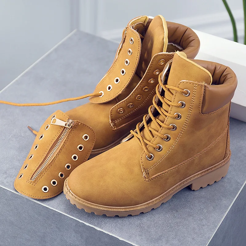 Boots Winter 2020 Comfortable Shoes For Women New Brand Style Women's Ankle Boots New Designer Ladies Shoes Botas Mujer
Boots Winter 2020 Comfortable Shoes For Women New Brand Style Women's Ankle Boots New Designer Ladies Shoes Botas Mujer