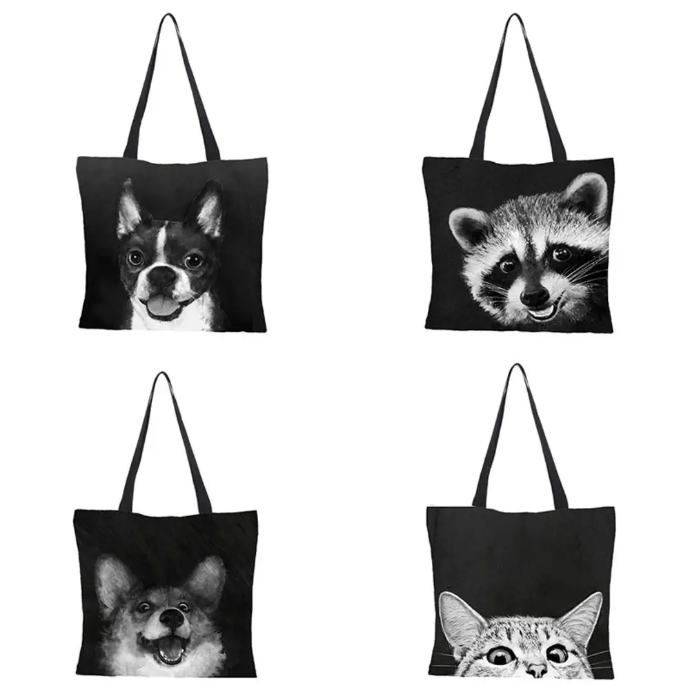 2021 New Printing Canvas Shoulder Bag Tote Bag Women Shopping Handbag Cute Kitty Cat Handbag Fashion Large Capacity
2021 New Printing Canvas Shoulder Bag Tote Bag Women Shopping Handbag Cute Kitty Cat Handbag Fashion Large Capacity