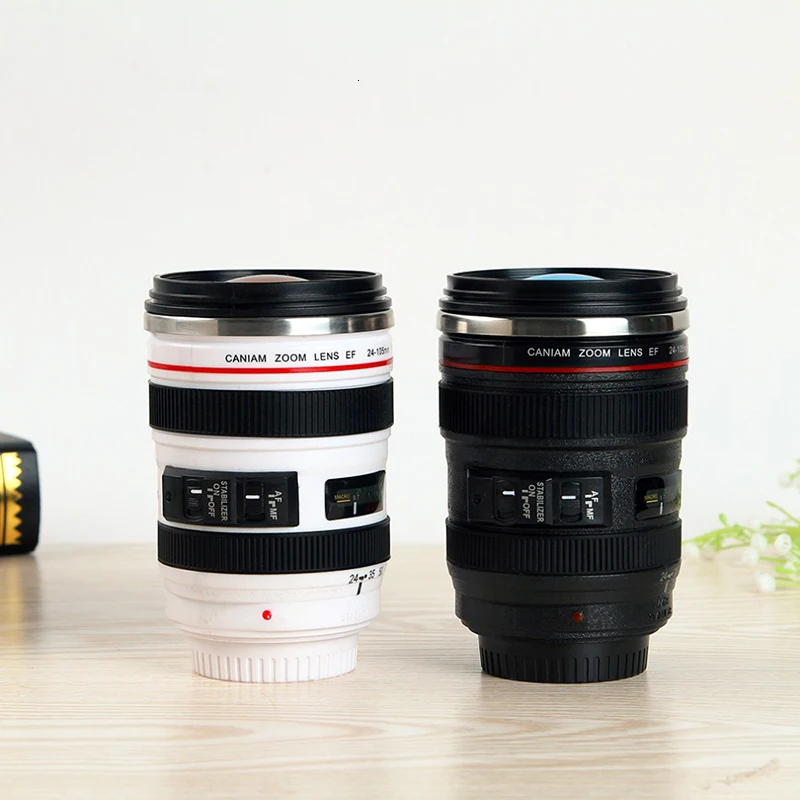 New 24-105Mm Gift Lens Camera Travel Milk Juice Coffee Tea Glass Mug Creative Cup Stainless Steel Brushed Liner Black
New 24-105Mm Gift Lens Camera Travel Milk Juice Coffee Tea Glass Mug Creative Cup Stainless Steel Brushed Liner Black