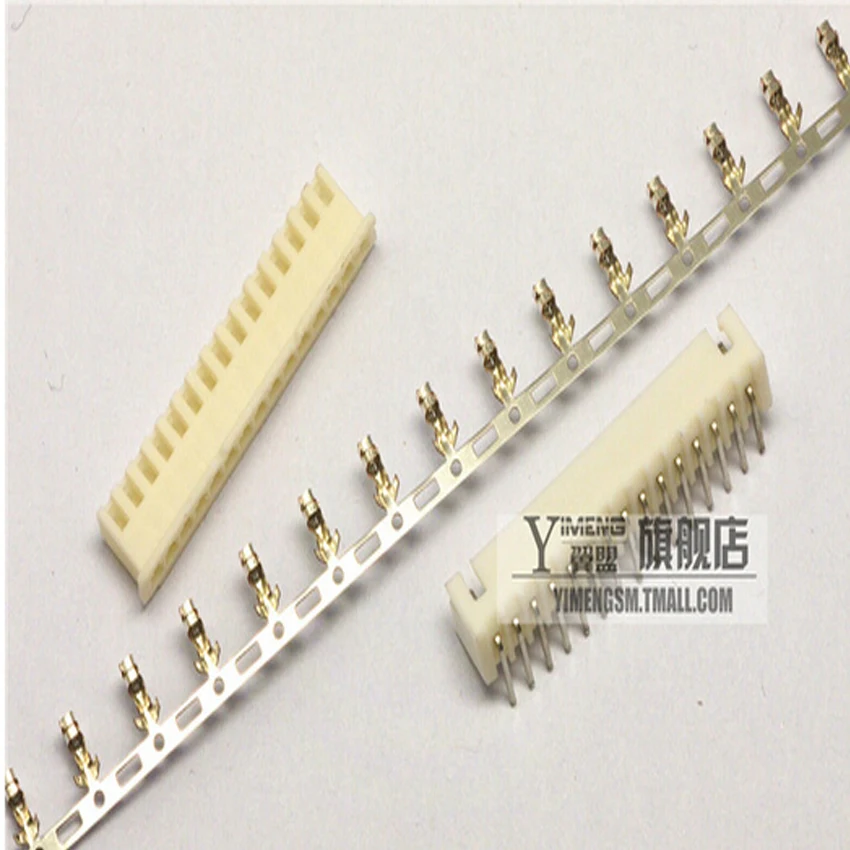 

50Set/Lot XH2.54 2.54mm 15Pin 15P 90degree Curved Male Pin Header + Terminal + Female Housing Connector