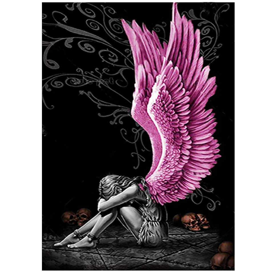 New product hot sale DIY diamond painting girl angel wings cross stitch diamond embroidery mosaic artist home decoration gift
New product hot sale DIY diamond painting girl angel wings cross stitch diamond embroidery mosaic artist home decoration gift