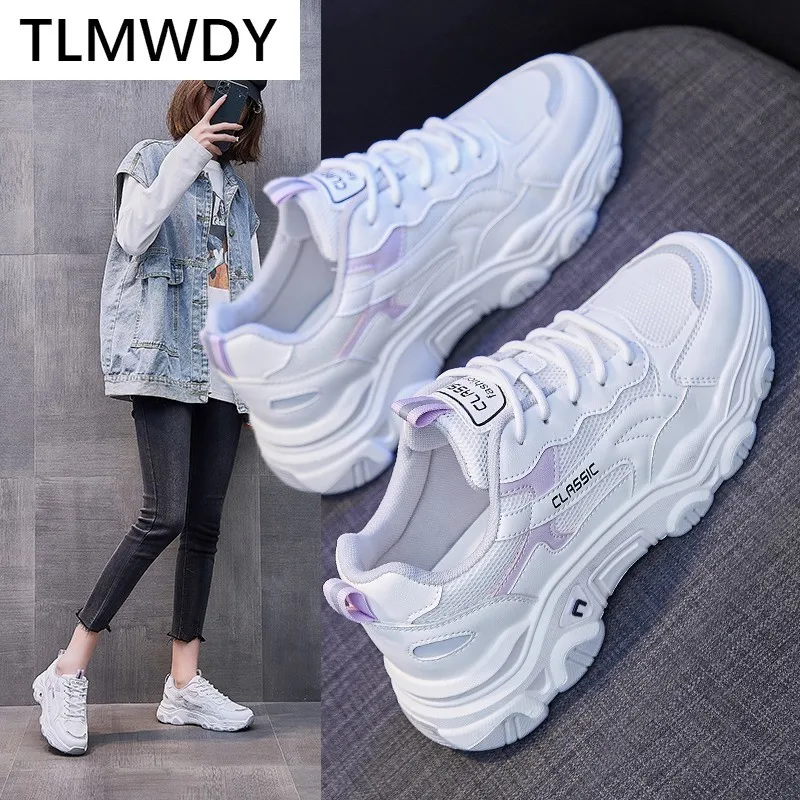 2021 Spring New Women Platform Comfortable Vulcanized Shoes Fashion Women Casual Shoes Lace-up Mesh Breathable Women Sneakers
2021 Spring New Women Platform Comfortable Vulcanized Shoes Fashion Women Casual Shoes Lace-up Mesh Breathable Women Sneakers