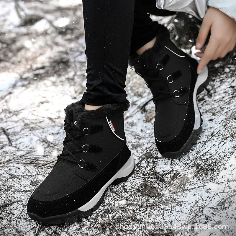 2019 Women Snow boots Waterproof Non-slip Parent-Child Winter Boots Thick Fur Platform Waterproof and Warm Shoes Plus Size 35-42
2019 Women Snow boots Waterproof Non-slip Parent-Child Winter Boots Thick Fur Platform Waterproof and Warm Shoes Plus Size 35-42