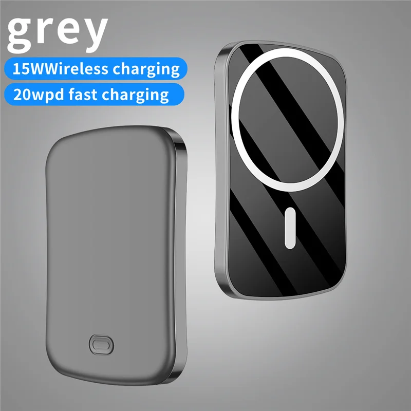 For Iphone 13 12 Pro Max 15W Fast Charger Mobile Phone External Battery 2021 NEW 10000mAh Portable Magnetic Wireless Power Bank
For Iphone 13 12 Pro Max 15W Fast Charger Mobile Phone External Battery 2021 NEW 10000mAh Portable Magnetic Wireless Power Bank