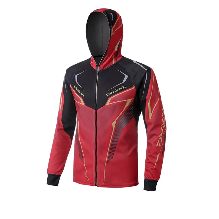 DAIWA Summer Style Man Outdoor Sports Fishing Clothing Breathable Anti-UV Quick Dry Fishing Clothes Long Sleeve Shirts
DAIWA Summer Style Man Outdoor Sports Fishing Clothing Breathable Anti-UV Quick Dry Fishing Clothes Long Sleeve Shirts