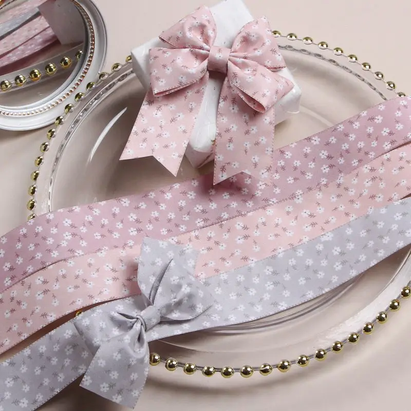 5 yards/lot Floral Printed Ribbon for Diy Bow Hair Accessories Clothing Hat Decoration Flowers Gift Packaging Materials
5 yards/lot Floral Printed Ribbon for Diy Bow Hair Accessories Clothing Hat Decoration Flowers Gift Packaging Materials