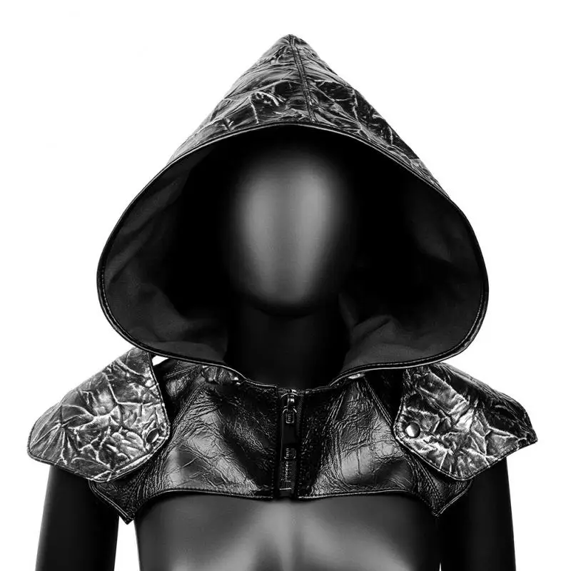 Witch Headgear Unisex Short Cloak Medieval Plague Bird Hat Pu Leather Headdress Black Lace Up Shawl Halloween Cosplay Accessory
Witch Headgear Unisex Short Cloak Medieval Plague Bird Hat Pu Leather Headdress Black Lace Up Shawl Halloween Cosplay Accessory