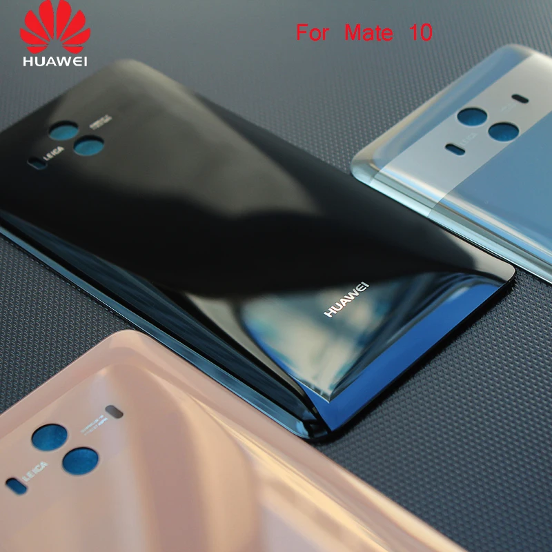 Фото Чехол для huawei mate 10 задняя крышка стекло дверь корпус чехол mate10 замена