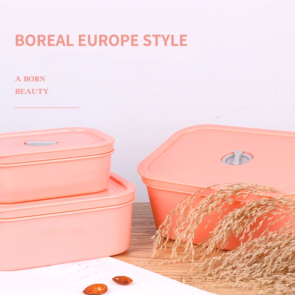 Food Storage Container Reusable Anti-Drop Bento Box With Vent Hole Food Preserve Storage Tray Fridge Microwavable Food Holder
Food Storage Container Reusable Anti-Drop Bento Box With Vent Hole Food Preserve Storage Tray Fridge Microwavable Food Holder