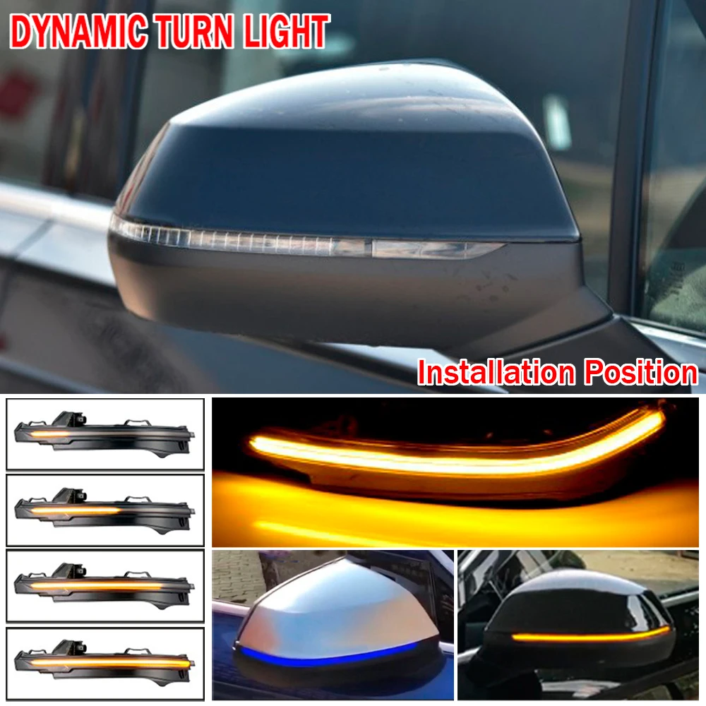 2pcs Flowing Water Blinker Side Mirror Flashing Light LED Dynamic Turn Signal Light For Audi Q7 4M 2016 2017 2018
2pcs Flowing Water Blinker Side Mirror Flashing Light LED Dynamic Turn Signal Light For Audi Q7 4M 2016 2017 2018
