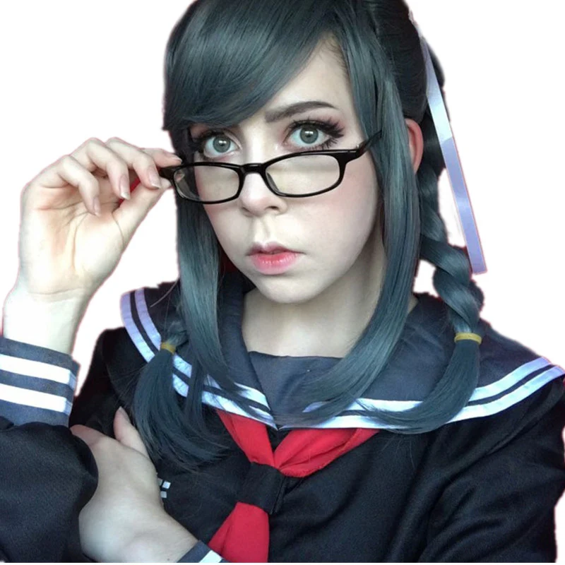 Danganronpa Dangan-ronpa Peko Pekoyama Double Braided Dark Grey Heat Resistant Synthetic Hair Wigs + Wig Cap
Danganronpa Dangan-ronpa Peko Pekoyama Double Braided Dark Grey Heat Resistant Synthetic Hair Wigs + Wig Cap