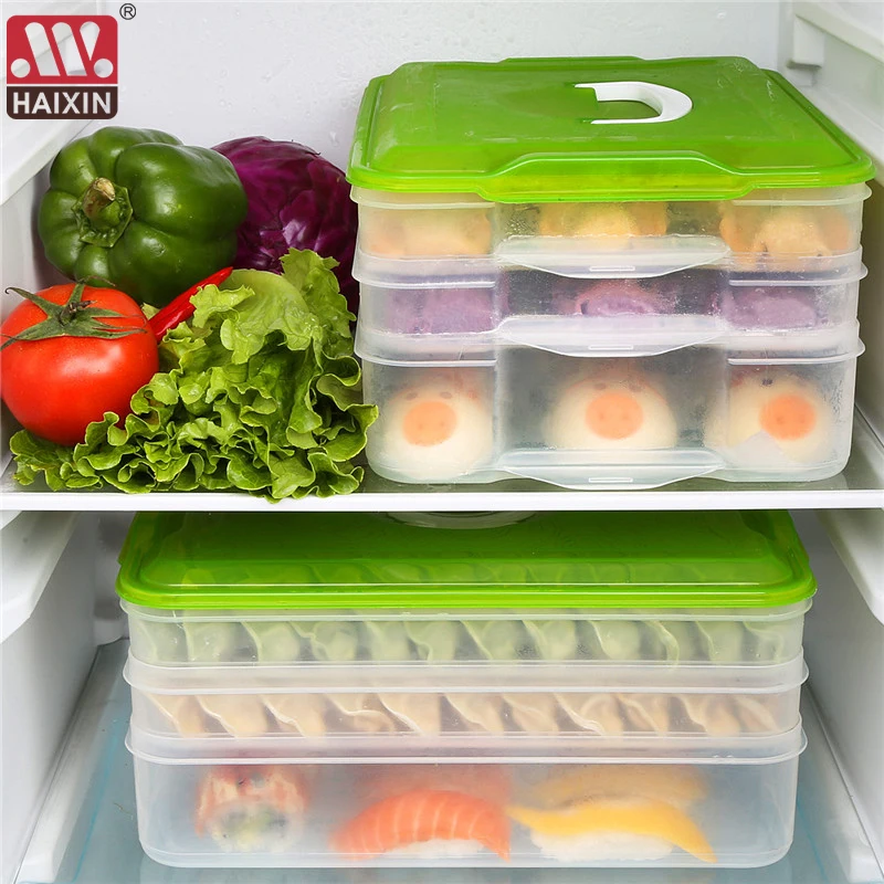 HAIXIN Refrigerator Food Storage Box Kitchen Accessories Organizer Fresh Box Dumplings Vegetable Egg Holder Stackable Microwave
HAIXIN Refrigerator Food Storage Box Kitchen Accessories Organizer Fresh Box Dumplings Vegetable Egg Holder Stackable Microwave