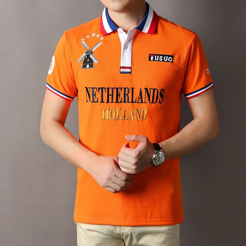 100% Cotton Loose Oversized Short Sleeves Embroidery Sports Homme Clothing 2021 New Summer Netherlands Football Mens Polo Shirt
100% Cotton Loose Oversized Short Sleeves Embroidery Sports Homme Clothing 2021 New Summer Netherlands Football Mens Polo Shirt