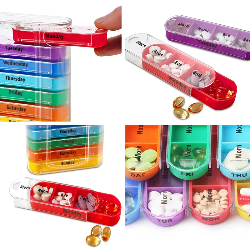 Organizer Storage Medicine Dispenser Drawer Type Travel Sort 28 Grids Pill Box Vitamin Elders Portable Weekly One Week Case
Organizer Storage Medicine Dispenser Drawer Type Travel Sort 28 Grids Pill Box Vitamin Elders Portable Weekly One Week Case