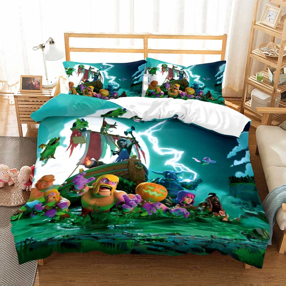 Hot Game App Printed Duvet Cover Set Kids Adults Crash Bedding Set Quilt Bedroom Comforter Cover with Pillowcases Twin Single
Hot Game App Printed Duvet Cover Set Kids Adults Crash Bedding Set Quilt Bedroom Comforter Cover with Pillowcases Twin Single