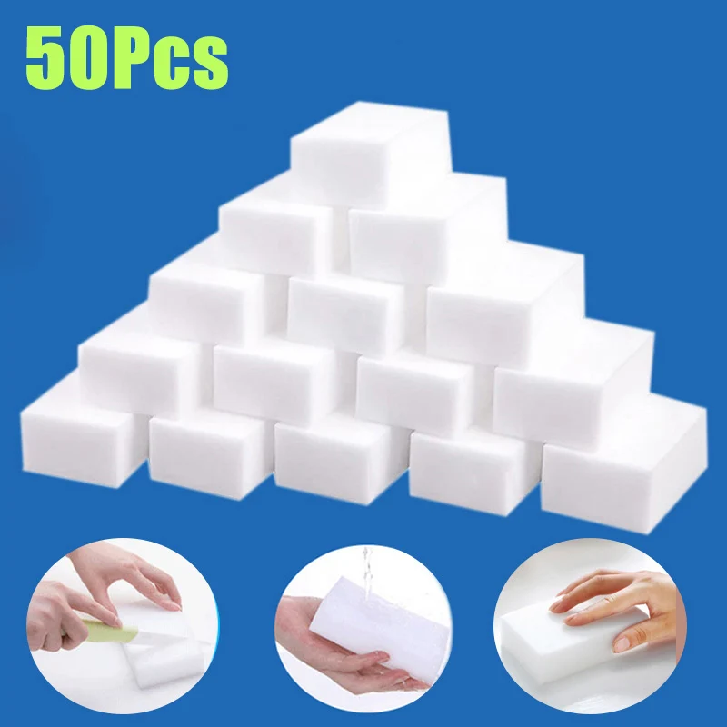 10/20/50Pcs Melamine Sponge Magic Sponge Eraser 10x6x2cm White Cleaning Sponges for Kitchen Bathroom Accessories Cleaner
10/20/50Pcs Melamine Sponge Magic Sponge Eraser 10x6x2cm White Cleaning Sponges for Kitchen Bathroom Accessories Cleaner