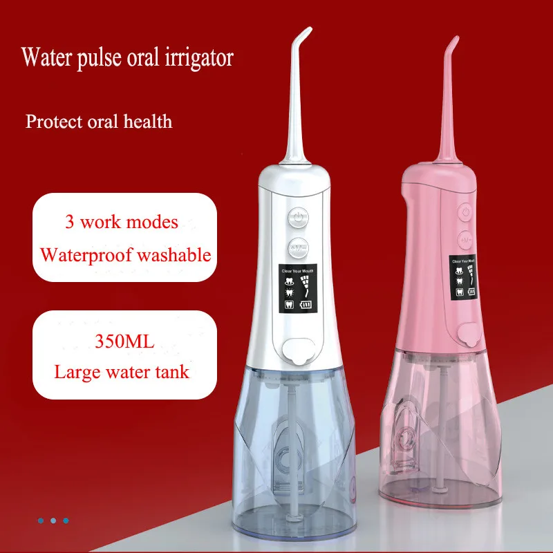 2021 New Portable Oral Irrigator Electric LCD Water Dental Flosser Rechargeable Water Pulse Jet For Teeth Home Dental Water Jet
2021 New Portable Oral Irrigator Electric LCD Water Dental Flosser Rechargeable Water Pulse Jet For Teeth Home Dental Water Jet