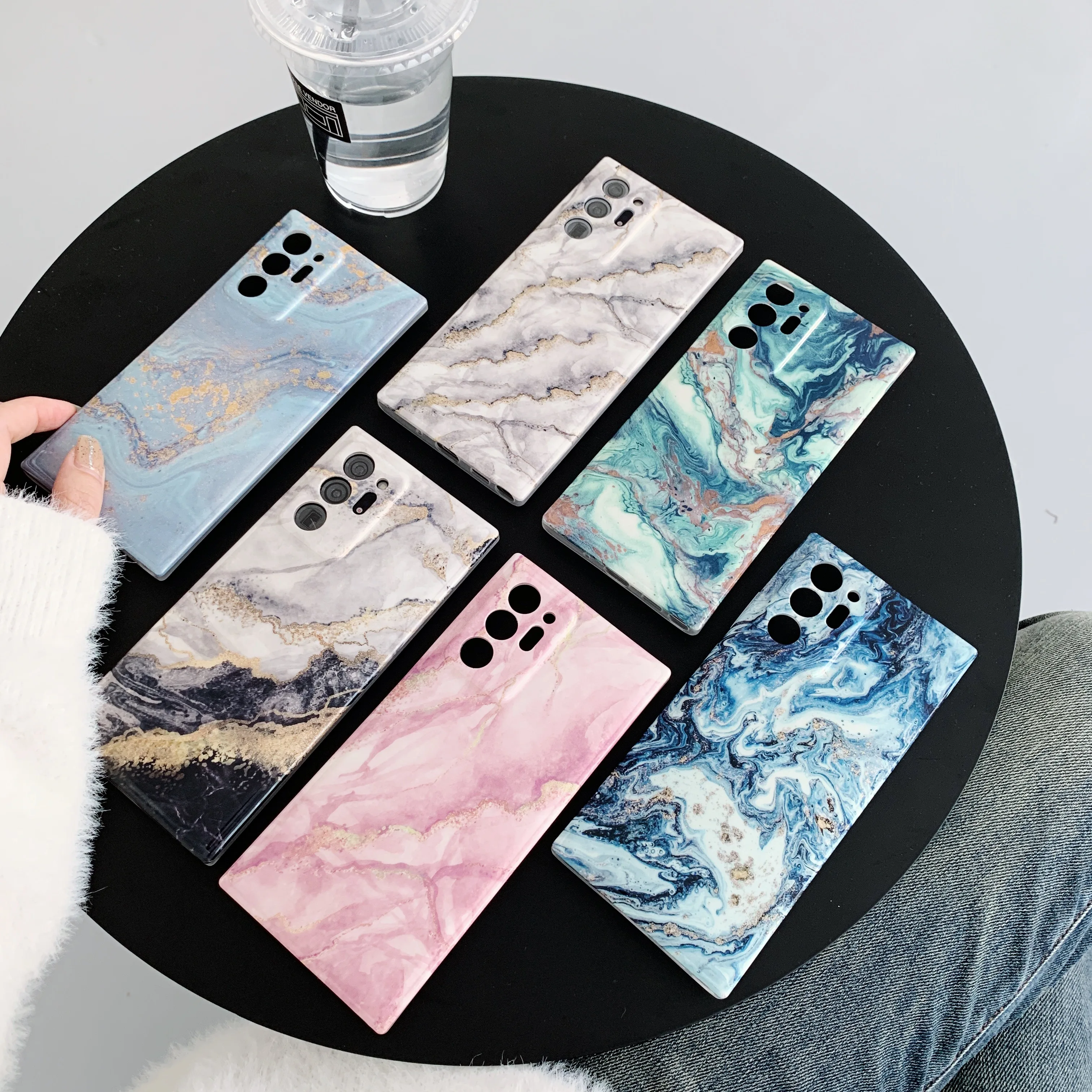 Fashion Marble Phone Case for Samsung A20 A31 A41 A51 A71 S9 Plus S10 Plus S20 Plus S20 FE Note 20 Ultra Phone Cases Coque Shell
Fashion Marble Phone Case for Samsung A20 A31 A41 A51 A71 S9 Plus S10 Plus S20 Plus S20 FE Note 20 Ultra Phone Cases Coque Shell
