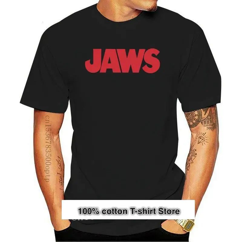Nuevo póster de película Retro inspirado en Jaws, camiseta estampada, ropa de talla grande, camiseta
Nuevo póster de película Retro inspirado en Jaws, camiseta estampada, ropa de talla grande, camiseta