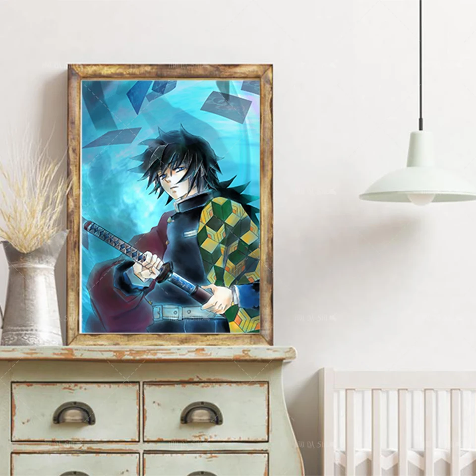 Anime Demon Killer Painting: Kids Bedroom Living Room Nordic Poster Wall Art Canvas Painting Frame Nordic Home Decoration
Anime Demon Killer Painting: Kids Bedroom Living Room Nordic Poster Wall Art Canvas Painting Frame Nordic Home Decoration