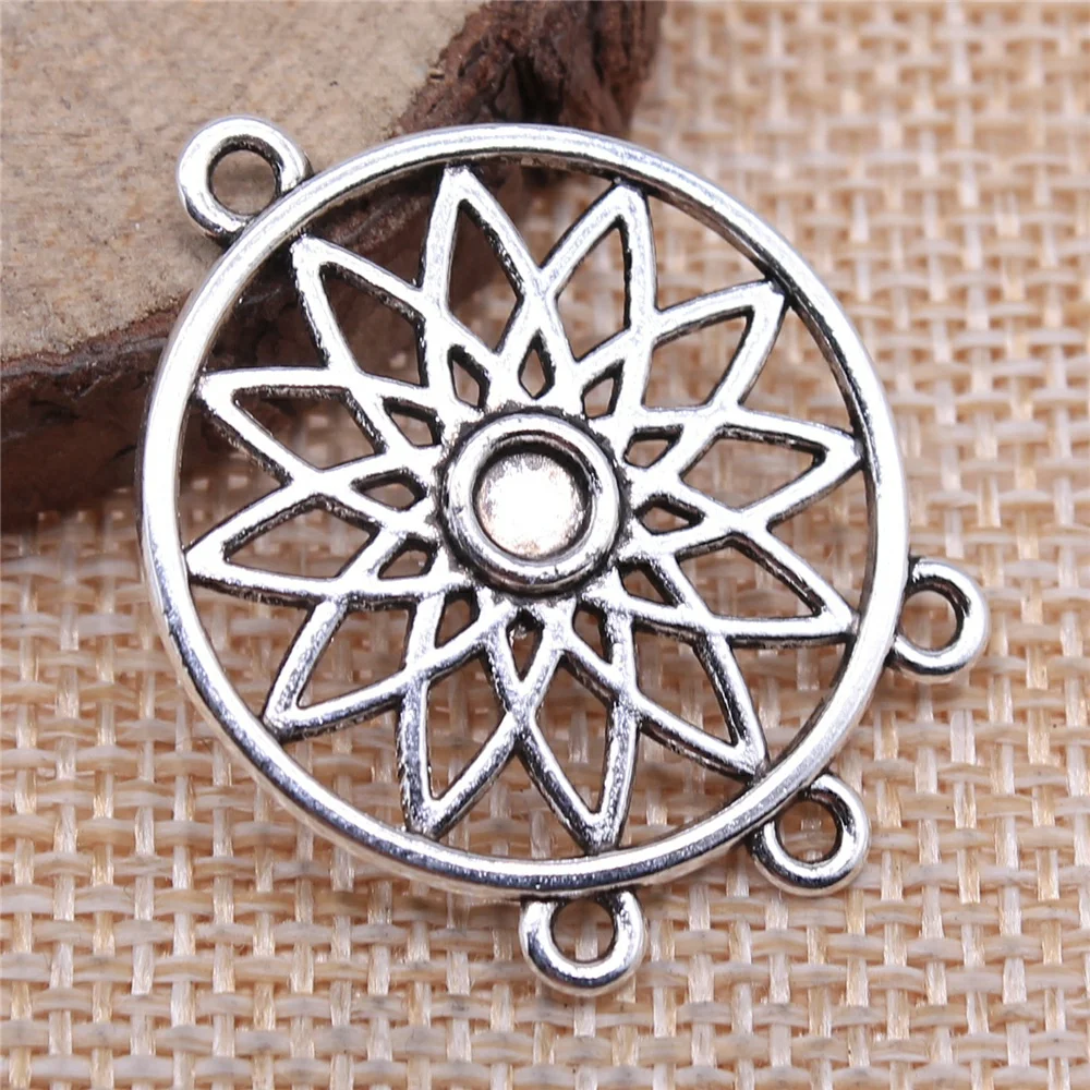 10Pcs 33x27mm Dreamcatcher Porous Earring Connector DIY Handmade Craft For Jewelry Making
10Pcs 33x27mm Dreamcatcher Porous Earring Connector DIY Handmade Craft For Jewelry Making