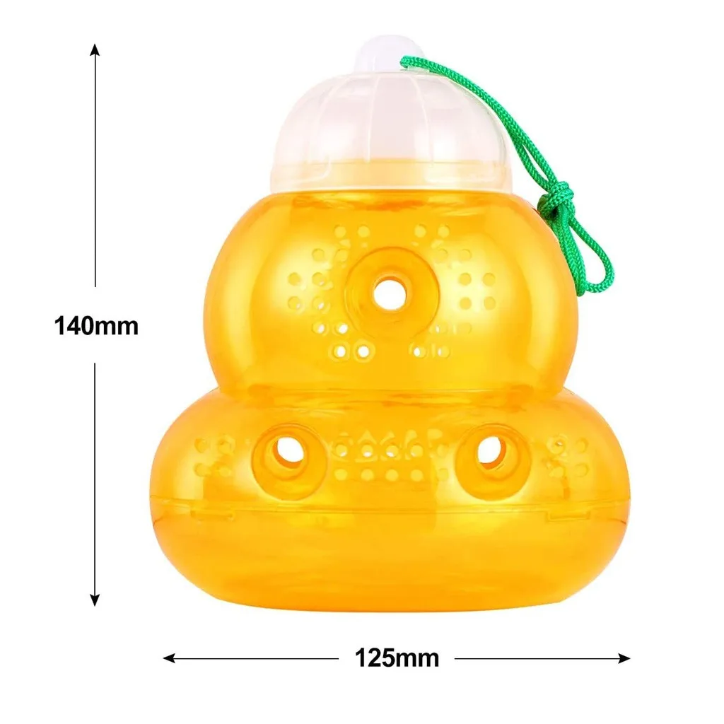 2 Pack Wasp Trap Yellow Jackets Wasp Repellent Trap Bee Catcher Reusable Beehive Wasp Pests Traps Hornets Gardening Catch Tool
2 Pack Wasp Trap Yellow Jackets Wasp Repellent Trap Bee Catcher Reusable Beehive Wasp Pests Traps Hornets Gardening Catch Tool