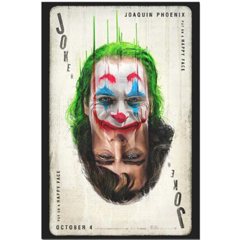Full Square/Round Drill 5D DIY Diamond Painting "Clown Joker movie poster" Embroidery Cross Stitch 3D Home Decor gift WG1651
Full Square/Round Drill 5D DIY Diamond Painting "Clown Joker movie poster" Embroidery Cross Stitch 3D Home Decor gift WG1651