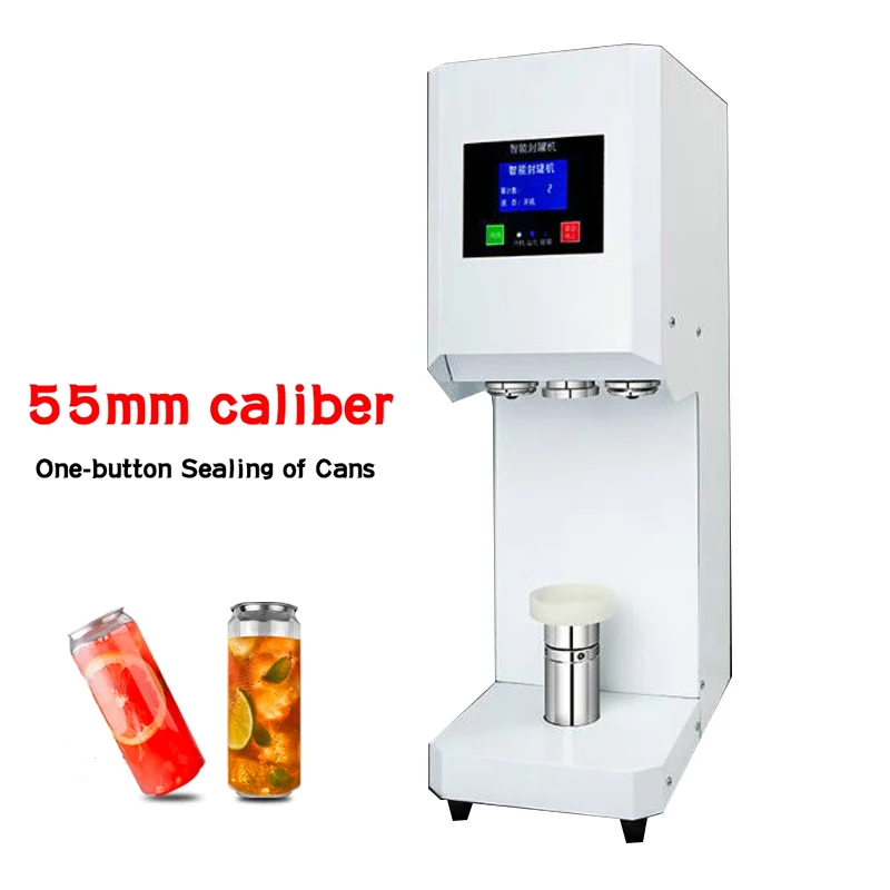 55mm Cans Sealer Drink Bottle Sealer Beverage Sealing Machine For 500 / 650ml PET Milk tea / Coffee Can Sealer 220V / 110V
55mm Cans Sealer Drink Bottle Sealer Beverage Sealing Machine For 500 / 650ml PET Milk tea / Coffee Can Sealer 220V / 110V