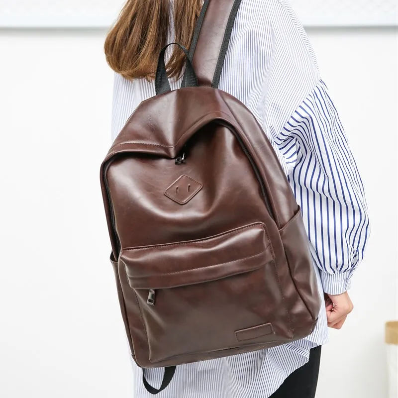brand Hot fashion Men's Backpack waterproof PU Bags Multifunction Men Backpack High Quality Leatherwear Rucksack
brand Hot fashion Men's Backpack waterproof PU Bags Multifunction Men Backpack High Quality Leatherwear Rucksack