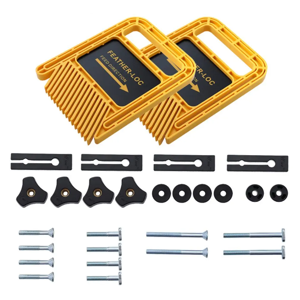 Extended Feather Located Board Set Multi-purpose Woodworking Engraving Machine Feather Boards Miter Gauge Slot Diy Tools
Extended Feather Located Board Set Multi-purpose Woodworking Engraving Machine Feather Boards Miter Gauge Slot Diy Tools