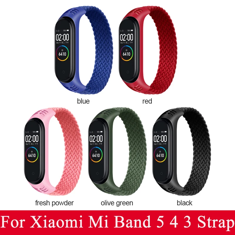 Nylon Strap For Xiaomi Mi Band 3 4 5 Strap Porous Anti-sweat Sport Breathable Strap Buckle Replacement Wrist Straps For Xiaomi
Nylon Strap For Xiaomi Mi Band 3 4 5 Strap Porous Anti-sweat Sport Breathable Strap Buckle Replacement Wrist Straps For Xiaomi