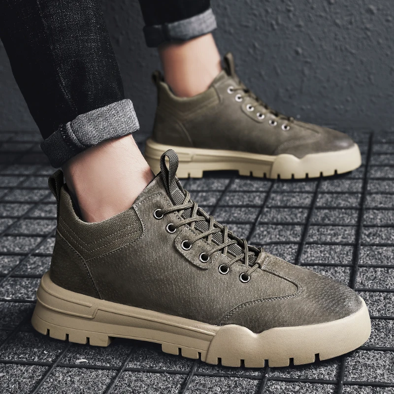 Mens shose casual leather boots hombre mens safety zapatos leisure mens wear casuales running shoes male footwear black hot man
Mens shose casual leather boots hombre mens safety zapatos leisure mens wear casuales running shoes male footwear black hot man