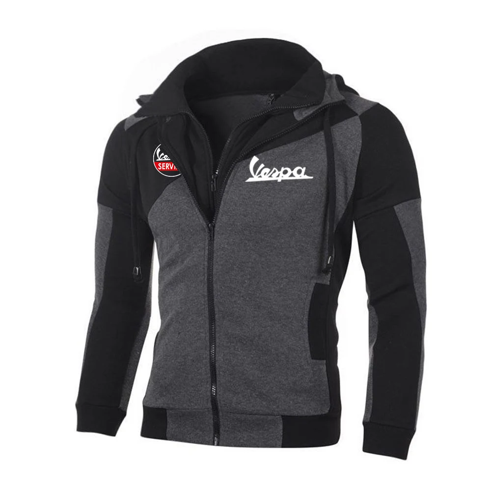 2021 New Men Vespa LogoZipper Clothing Jacket Cotton Sweatshirt Hoody Spring Autumn Male Fleece Sportwear Hoodies
2021 New Men Vespa LogoZipper Clothing Jacket Cotton Sweatshirt Hoody Spring Autumn Male Fleece Sportwear Hoodies