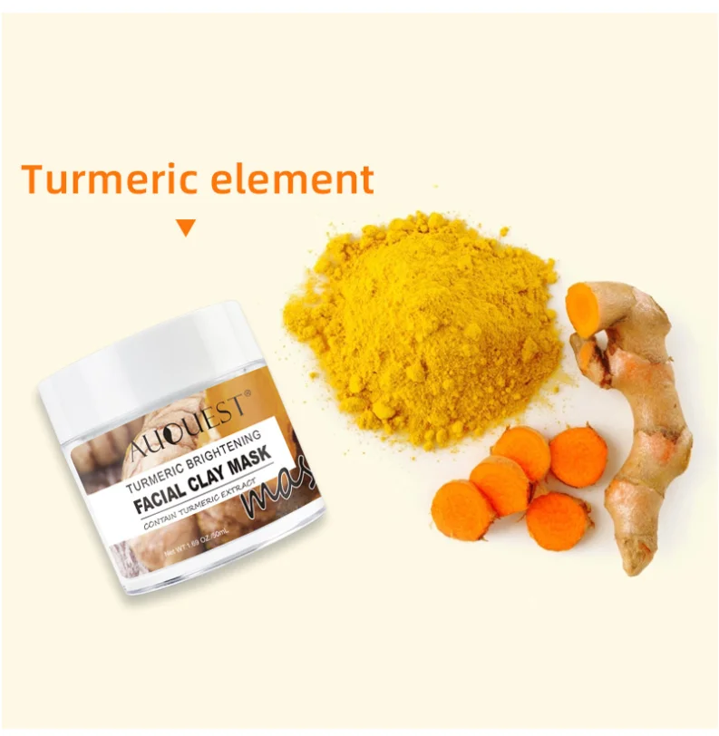 AUQUEST Turmeric Clay Mask Deep Cleansing Acne Exfoliating Facial Mask Moisturizing Whitening Face Cosmetics Beauty Skin Care
AUQUEST Turmeric Clay Mask Deep Cleansing Acne Exfoliating Facial Mask Moisturizing Whitening Face Cosmetics Beauty Skin Care