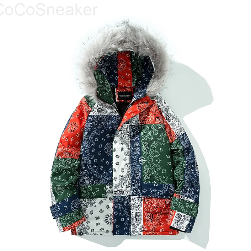 Winter new men's loose printed stand collar cotton clothes fashion camouflage couple cotton clothes bread clothes coat
Winter new men's loose printed stand collar cotton clothes fashion camouflage couple cotton clothes bread clothes coat