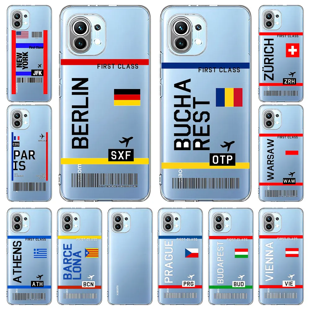America Travel Airplane Ticket Fashion Phone Case For Xiaomi Poco X3 NFC M3 F3 GT Mi 11 Ultra Lite 5G 11T 11X Pro 11i Soft Cover
America Travel Airplane Ticket Fashion Phone Case For Xiaomi Poco X3 NFC M3 F3 GT Mi 11 Ultra Lite 5G 11T 11X Pro 11i Soft Cover