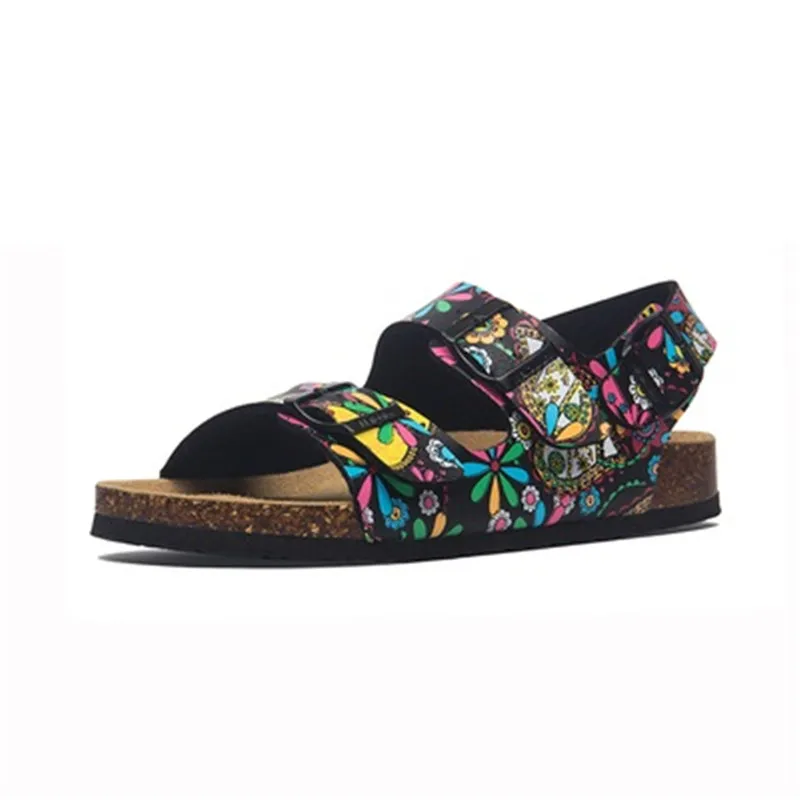 2022 New Summer Style Beach Cork Sandals Casual Women Outside Non-Slip Mixed Colors Double Buckle Open Toe Girl Gladiator Shoes
2022 New Summer Style Beach Cork Sandals Casual Women Outside Non-Slip Mixed Colors Double Buckle Open Toe Girl Gladiator Shoes