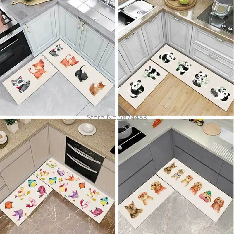 Cartoon Cute Animal Dog Panda Kitchen Mat Combination Entry Mat Bedroom Long Non-slip Bedside Blanket
Cartoon Cute Animal Dog Panda Kitchen Mat Combination Entry Mat Bedroom Long Non-slip Bedside Blanket