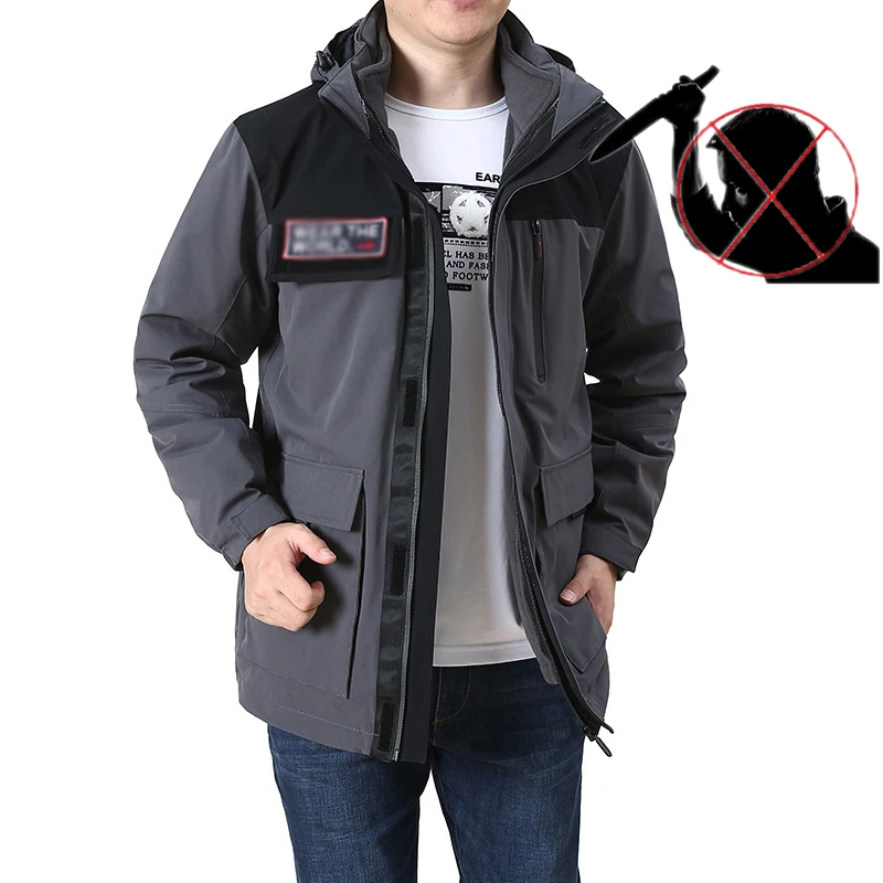 Anti Cutting Stab Proof Clothing Self Defense Jacket Whole Body Protection Civil Use Knife Resistant Special Force Tactical Coat
Anti Cutting Stab Proof Clothing Self Defense Jacket Whole Body Protection Civil Use Knife Resistant Special Force Tactical Coat