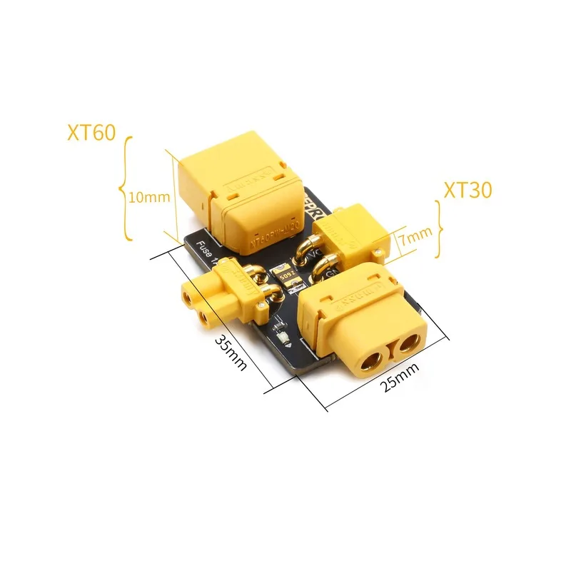 

GEPRC Smoke Stopper XT30 & XT60 Input and Output Connector 1-6S for RC FPV Racing Freestyle Tinywhoop Cinewhoop 5inch Drones