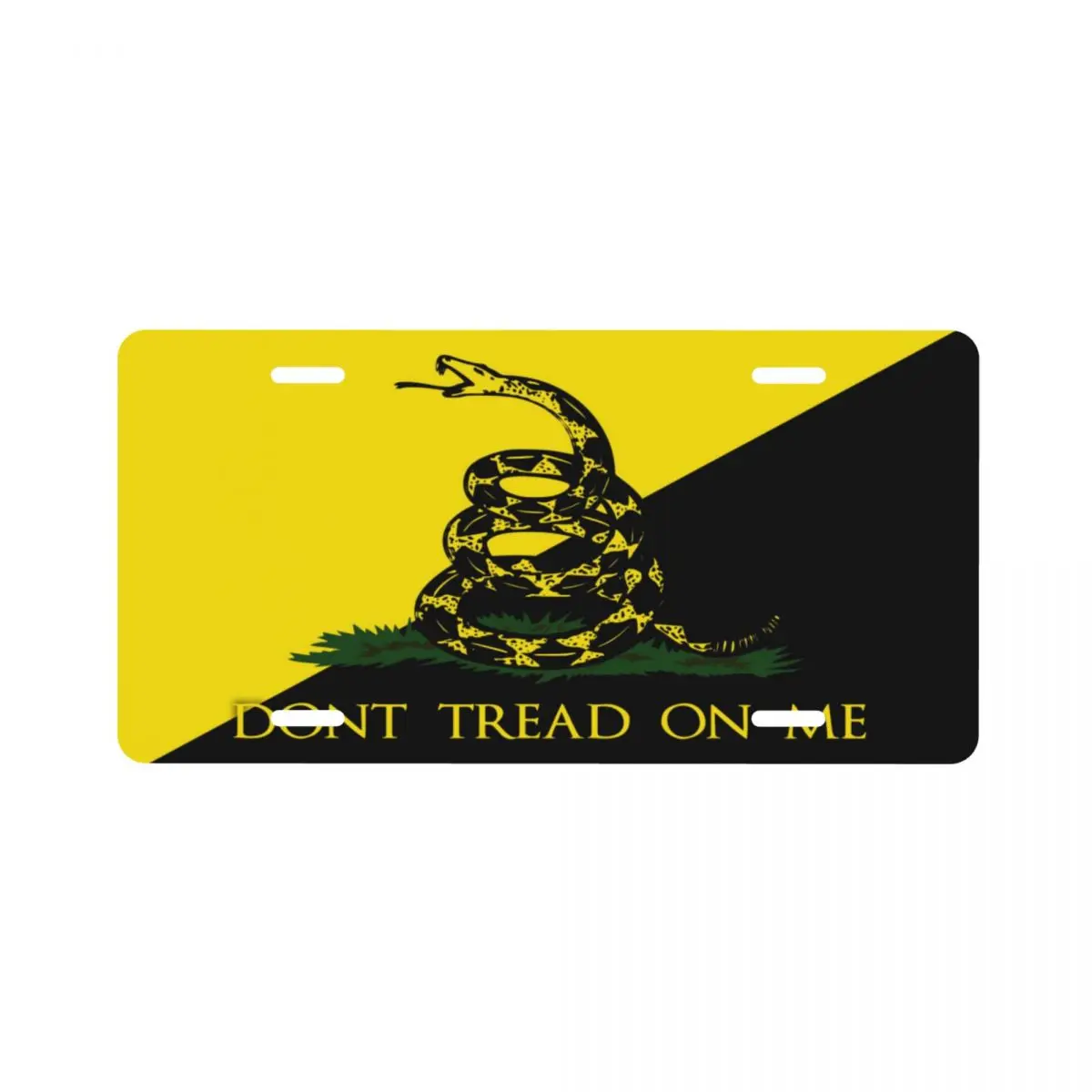 Don't Tread On Me 6inX12in car license plate decoration 
Don't Tread On Me 6inX12in car license plate decoration