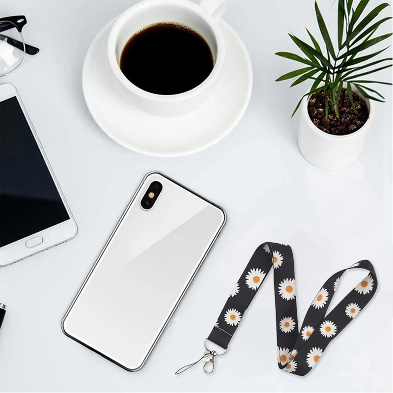 Korean Daisy Flower Pattern Mobile Phone Lanyards Neck Strap Hang Rope For Phone Keys Keychains Student Badge Holders Lanyard
Korean Daisy Flower Pattern Mobile Phone Lanyards Neck Strap Hang Rope For Phone Keys Keychains Student Badge Holders Lanyard