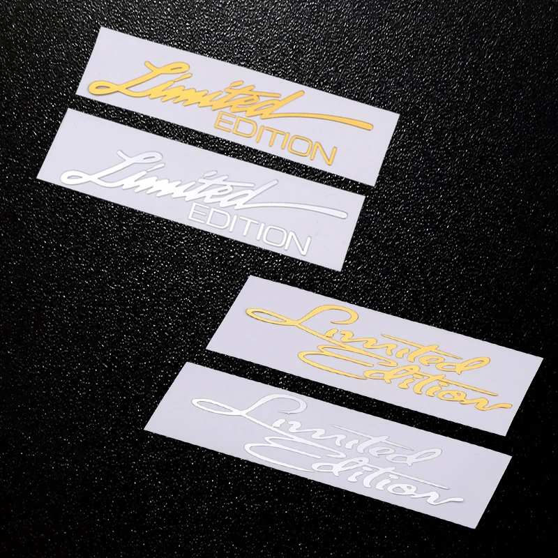 2/4/10PCS 3D Limited Edition Bagde Nickel Metal Stickers Car Body Window Decoration Decal for Audi BMW Skoda Honda Ford Volvo VW
2/4/10PCS 3D Limited Edition Bagde Nickel Metal Stickers Car Body Window Decoration Decal for Audi BMW Skoda Honda Ford Volvo VW
