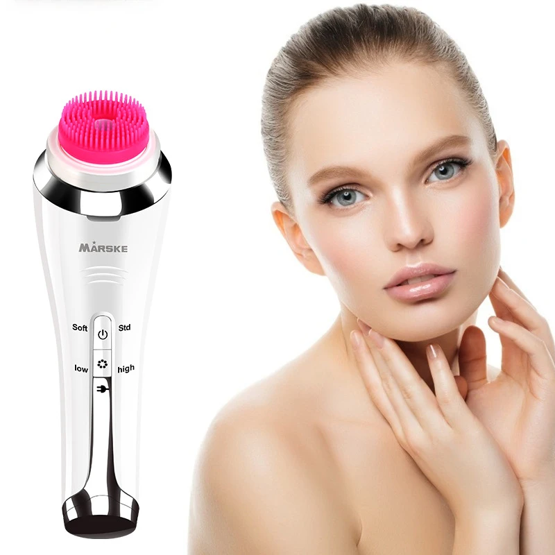 High Frequency Silicone Facial Cleansing Brush Blackhead Removal Acne Pore Cleanser Machine Peeling Face Washing Electric brush
High Frequency Silicone Facial Cleansing Brush Blackhead Removal Acne Pore Cleanser Machine Peeling Face Washing Electric brush