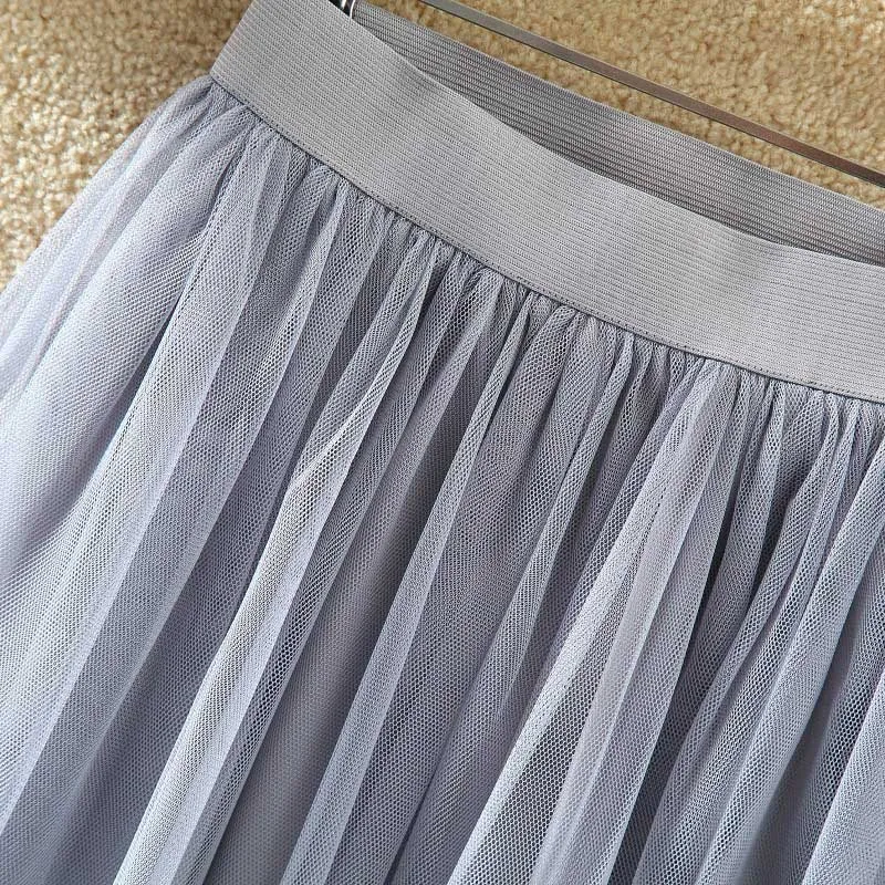 PADEGAO 2020 Vintage Skirt Womens Elastic High Waist Tulle Skirts Long Pleated Mesh Tutu Skirt Female Jupe Longue PDG1148
PADEGAO 2020 Vintage Skirt Womens Elastic High Waist Tulle Skirts Long Pleated Mesh Tutu Skirt Female Jupe Longue PDG1148
