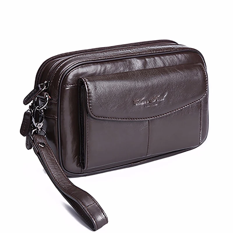 High Quality Men's Clutch Bag Genuine Leather Male Business Wallets Skin Zipper Clutch Purse Money Bag Mobile Phone Case Pouch
High Quality Men's Clutch Bag Genuine Leather Male Business Wallets Skin Zipper Clutch Purse Money Bag Mobile Phone Case Pouch