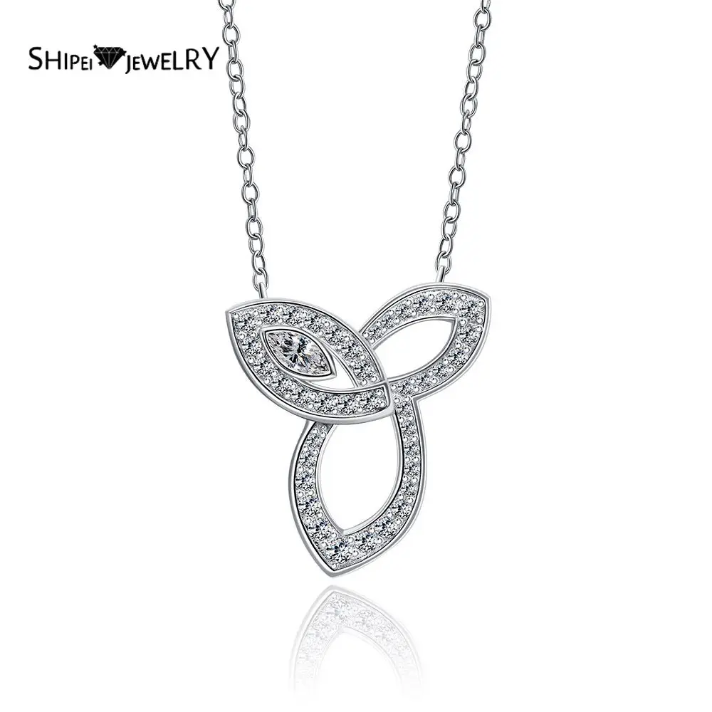 Shipei 100% 925 Sterling Silver Created Moissanite Diamonds Gemstone Wedding Engagement Fine Jewelry Romantic Pendant Necklace
Shipei 100% 925 Sterling Silver Created Moissanite Diamonds Gemstone Wedding Engagement Fine Jewelry Romantic Pendant Necklace