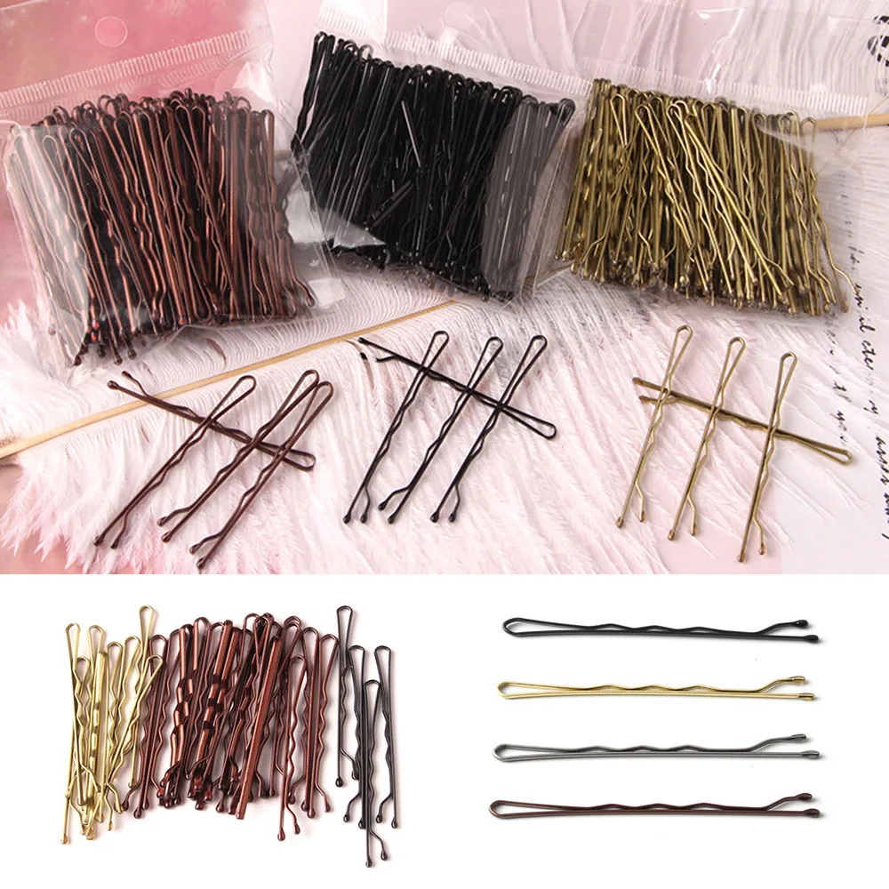 100 Pcs 4 Colors 5/6cm Hair Clip Lady Hairpins Curly Wavy Grips Hairstyle Hairpin Women Bobby Pins Styling Hair Accessories
100 Pcs 4 Colors 5/6cm Hair Clip Lady Hairpins Curly Wavy Grips Hairstyle Hairpin Women Bobby Pins Styling Hair Accessories